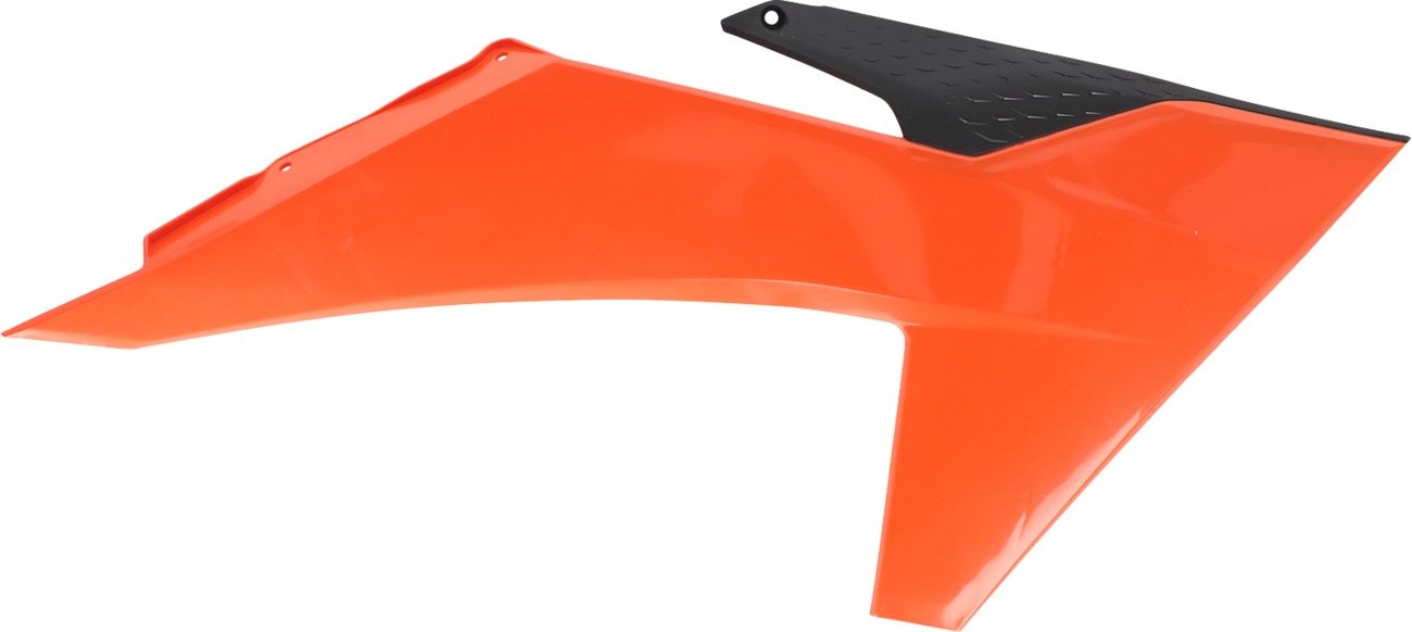 ACERBIS Radiator Shrouds - Orange/Black 2986481008