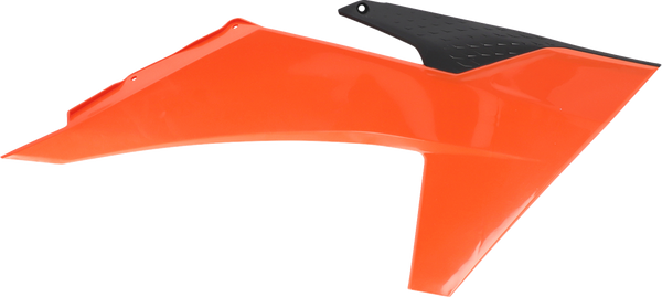 ACERBIS Radiator Shrouds - Orange/Black 2986481008