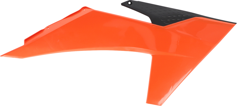 ACERBIS Radiator Shrouds - Orange/Black 2986481008