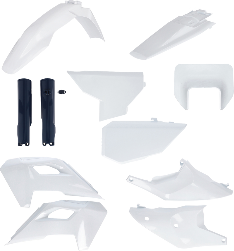 ACERBIS Full Body Kit - '25 OEM White/Black - Husqvarna - FE/TE '24-'25 2986658211