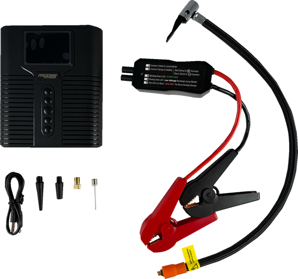 Moose Offroad Jump Starter - with Air Compressor E25-6292