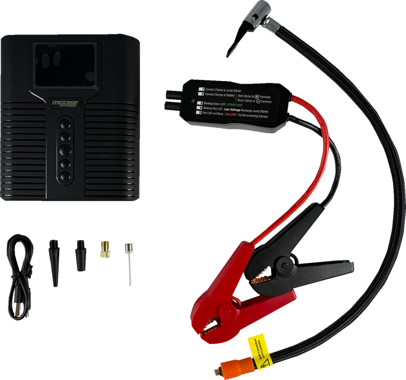 MOOSE OFFROAD Jump Starter - with Air Compressor E25-6292
