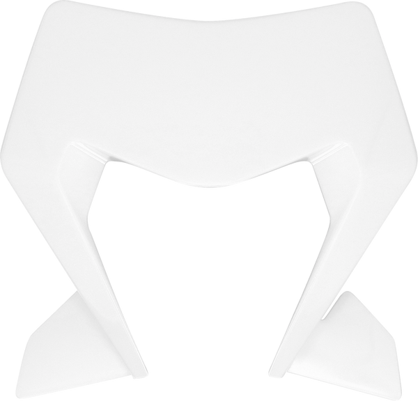 Acerbis Headlight Mask - White 2986520002
