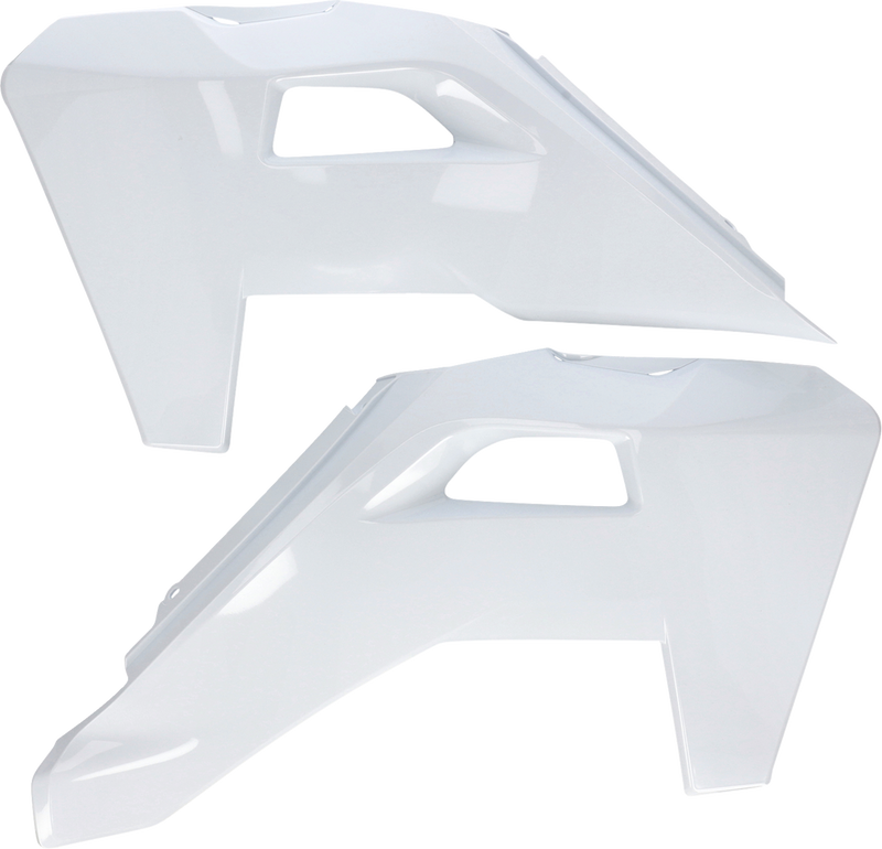 ACERBIS Radiator Shrouds - '20 OEM White 2986686811