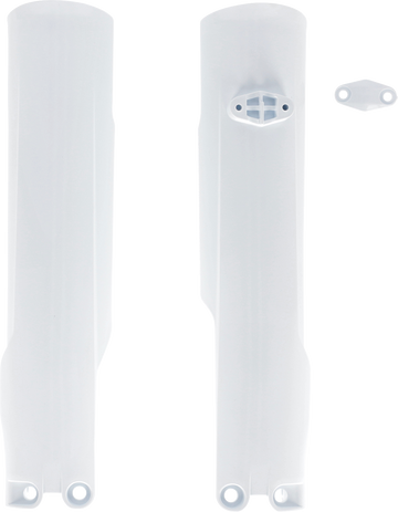 ACERBIS Fork Cover - Lower - White 2979290002