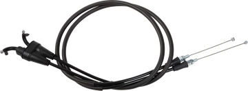 MOOSE OFFROAD Black Vinyl Throttle Cable - Stock Length - GasGas/Husqvarna/KTM 45-1275