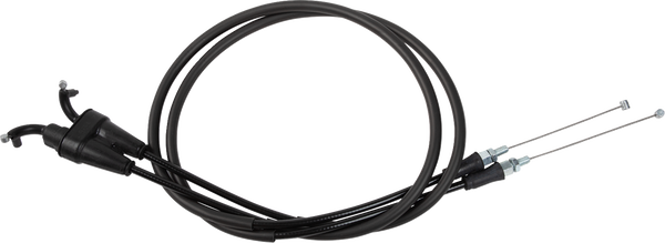 Moose Offroad Black Vinyl Throttle Cable - Stock Length - GasGas/Husqvarna/KTM 45-1275