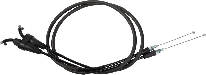MOOSE OFFROAD Black Vinyl Throttle Cable - Stock Length - GasGas/Husqvarna/KTM 45-1275