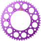 RENTHAL Rear Sprocket - Aluminum - 50 Tooth - Purple - Suzuki 123U-520-50GYPE