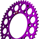 RENTHAL Rear Sprocket - Aluminum - 51 Tooth - Purple - Honda 154U-520-51GRPE