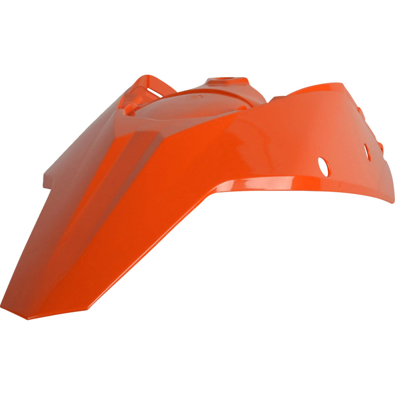 POLISPORT Fender - Rear - Orange - KTM 8567900008 by Polisport