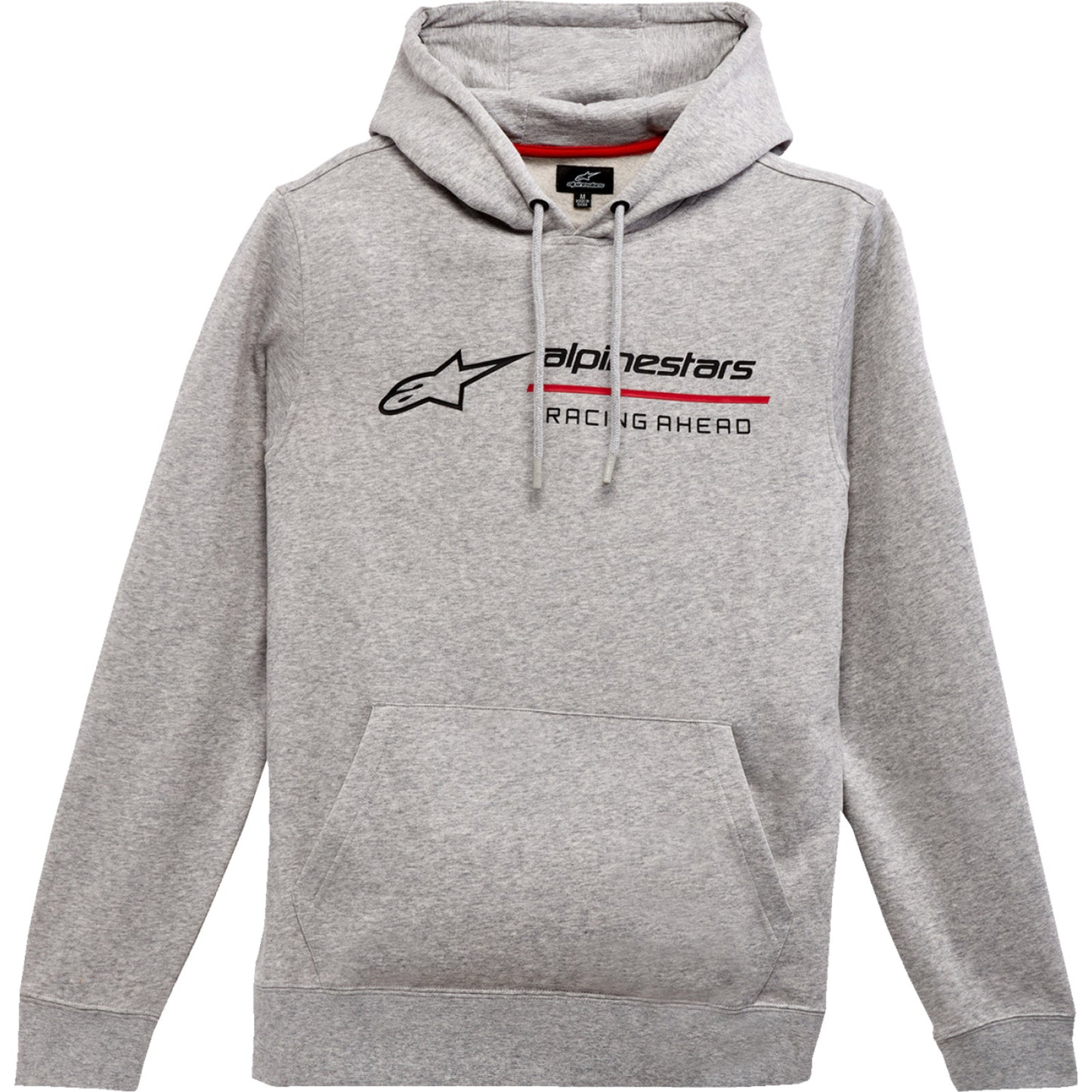 ALPINESTARS Linear Race Hoodie - Heather Gray - Medium 1232-510001026M