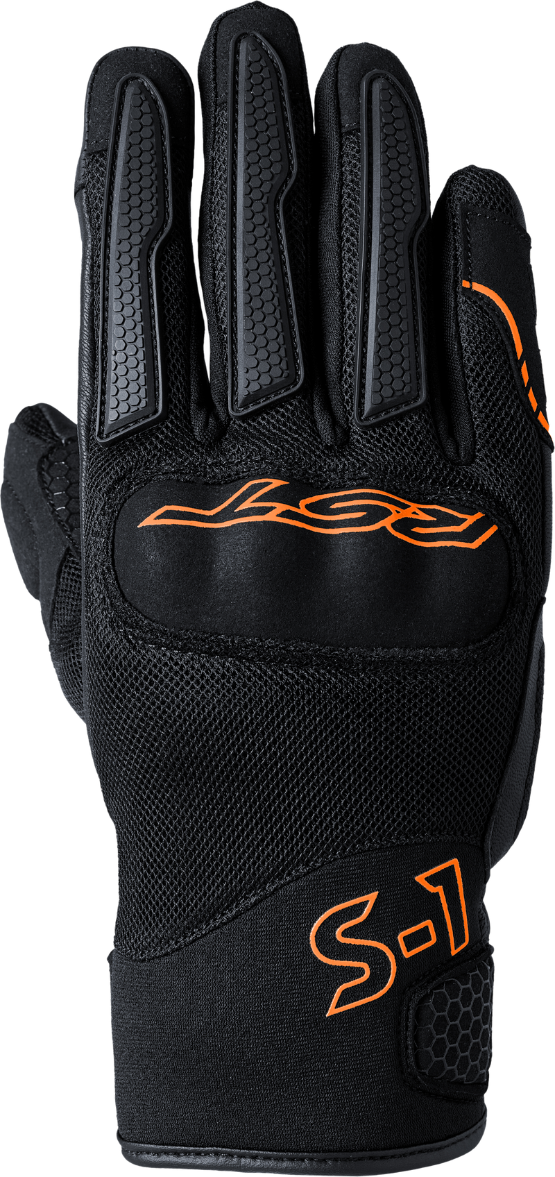 RST S1 Mesh CE Glove - Black/Neon Orange - L