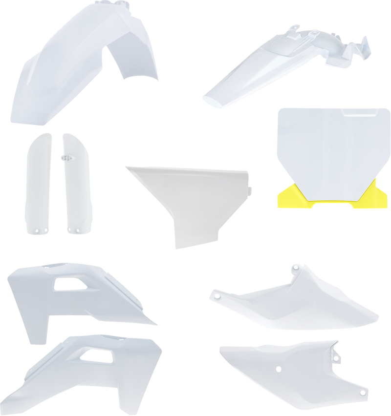 ACERBIS Full Body Kit -'25 OEM White/Yellow - Husqvarna - TC '25 2987418211