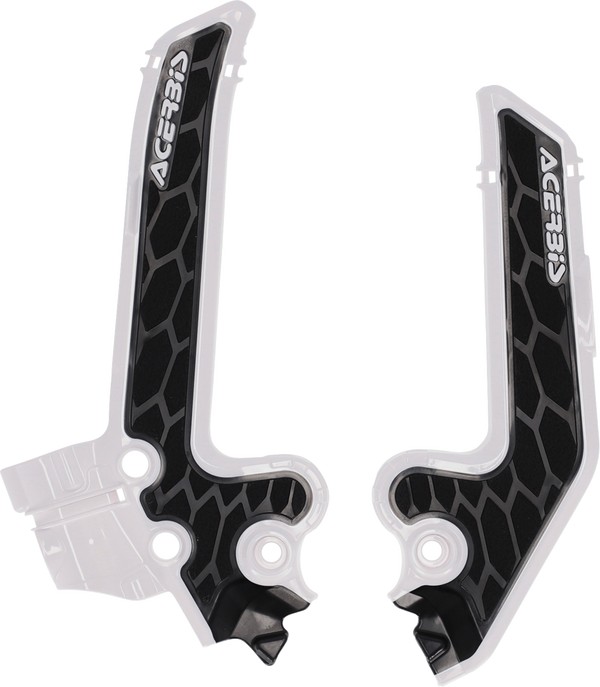 Acerbis X-Grip Frame Guards - White/Black- Husqvarna - TC 2986931035