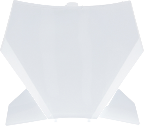 Acerbis Front Number Plate - White 2987170002