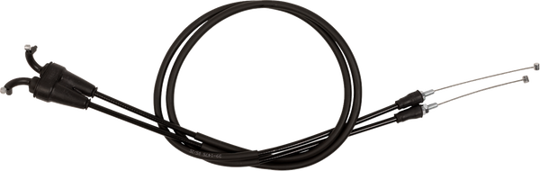 Moose Offroad Black Vinyl Throttle Cable - Stock Length - GasGas/Husqvarna/KTM 45-1276