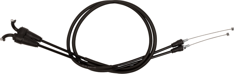 MOOSE OFFROAD Black Vinyl Throttle Cable - Stock Length - GasGas/Husqvarna/KTM 45-1276