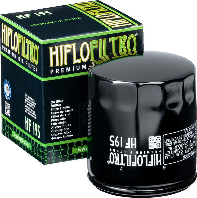 HIFLOFILTRO Oil Filter - Black HF195