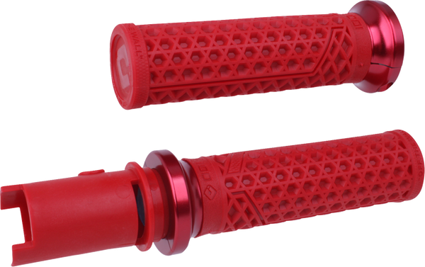 Odi Vans Harley Davidson Grips - CVO Cable - Red/Red V31VHTCR-R