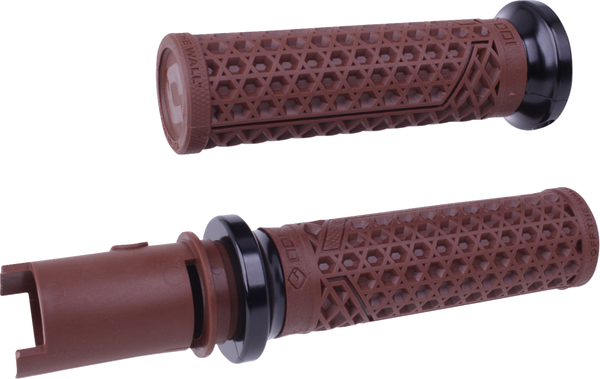 Odi Vans Harley Davidson Grips - CVO Cable - Brown/Black V31VHTCN-B