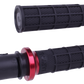 ODI Hart-Luck Signature V-Twin Lock-On™ Grips - CVO - Black/Red V31HTC-BB-R