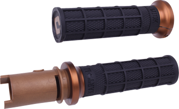 ODI Hart-Luck Signature V-Twin Lock-On™ Grips - CVO - Black/Bronze V31HTC-BZ-Z