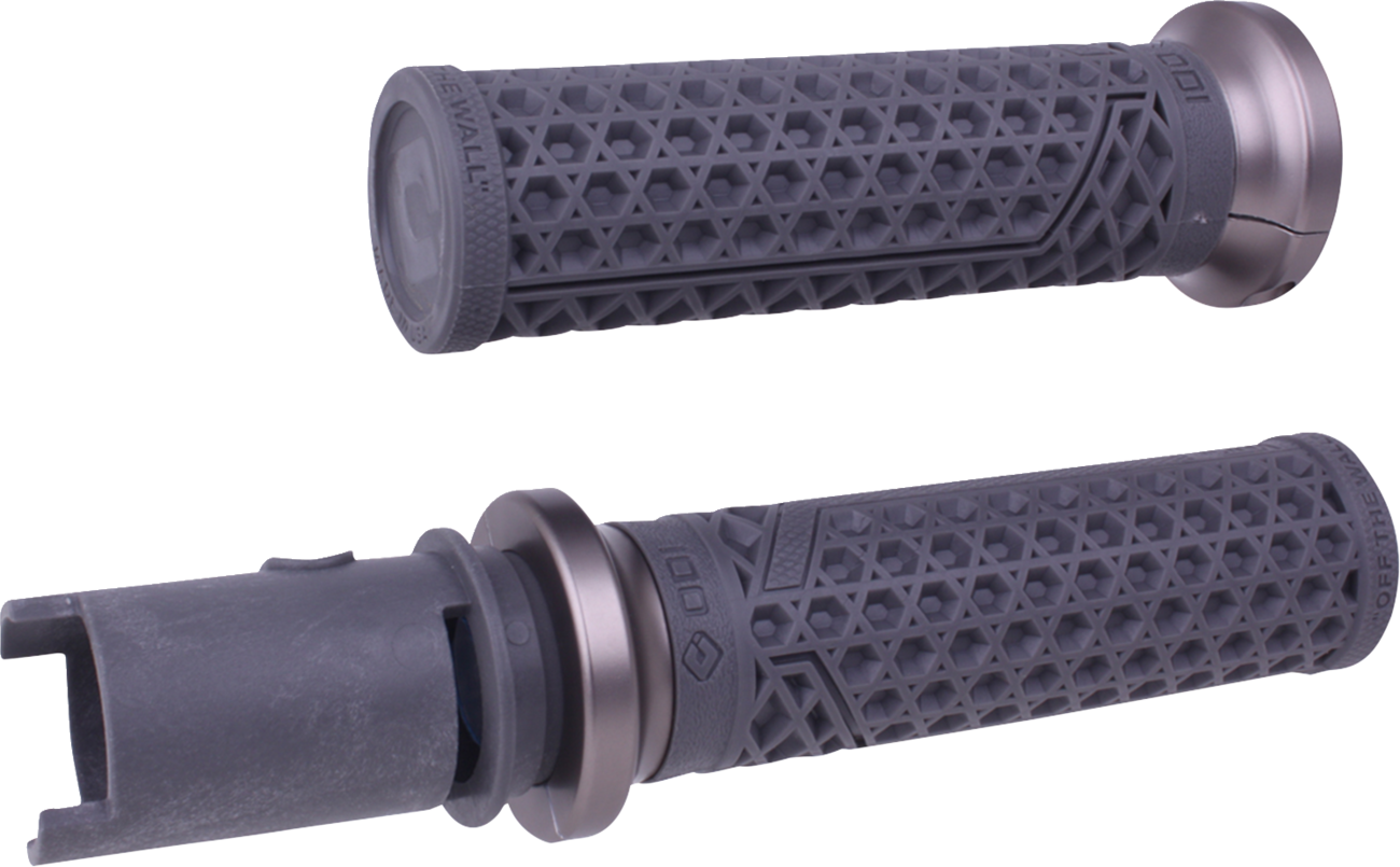 ODI Vans Harley Davidson Grips - CVO Cable - Graphite/Gunmetal V31VHTCH-H
