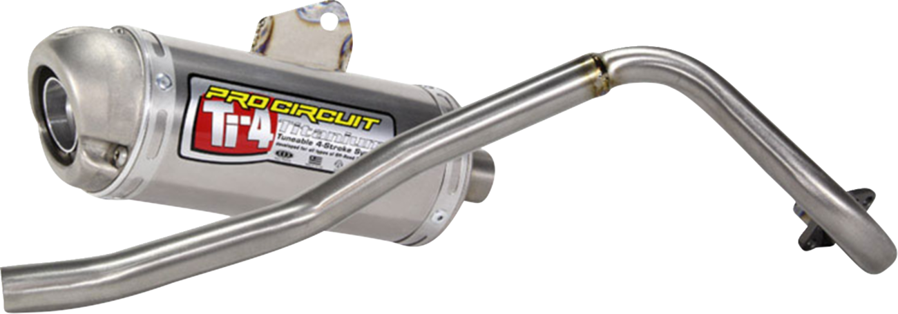 PRO CIRCUIT Ti-4 Exhaust System - TT-R 50 4Y06050-TI