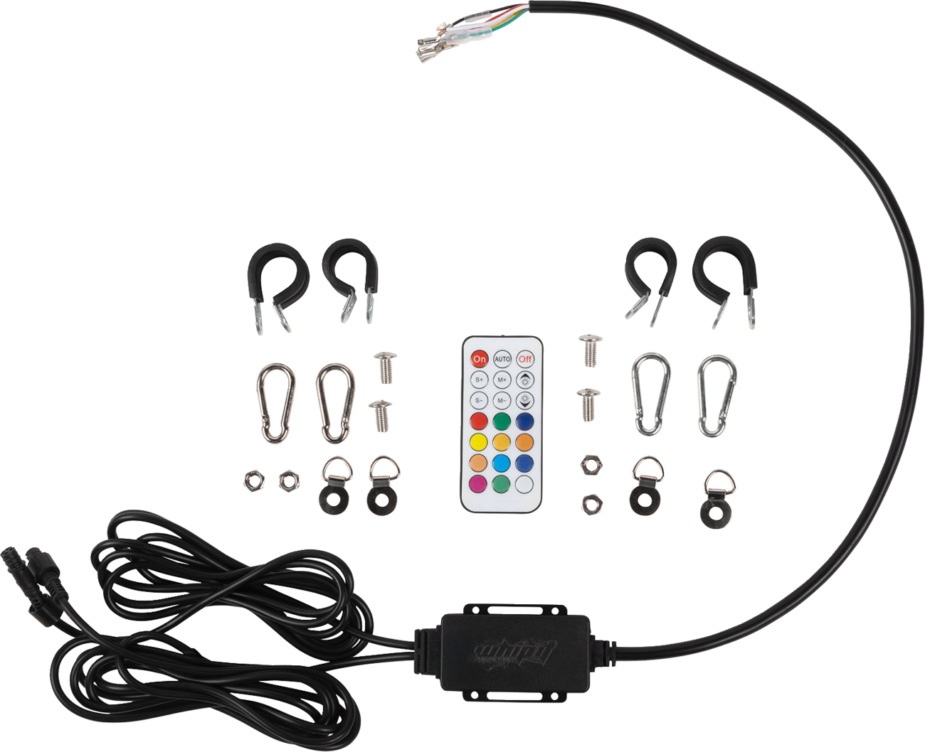MOOSE OFFROAD Whip Light - 5' - RGB - Bluetooth SB-RGBBTR-152-PU