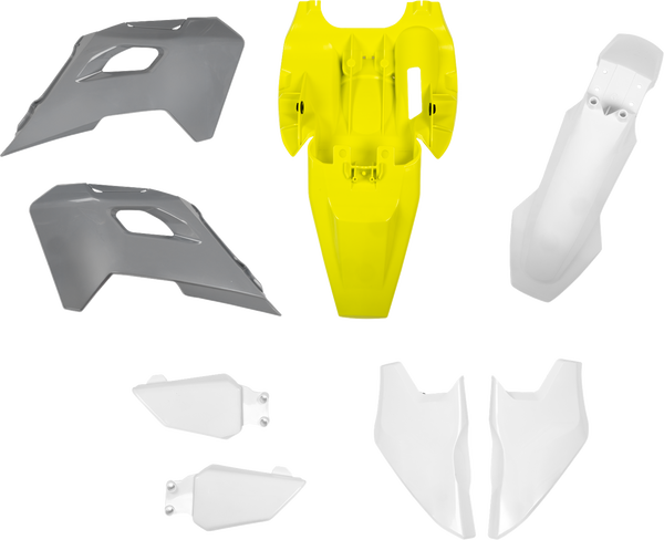 Acerbis Standard Body Kit - '25 OEM Gray/Yellow/White - Husqvarna - TC 50 2987298211