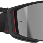 ALPINESTARS GOGGLES Supertech Goggle - Corp - Black/Red - Silver Mirror Lens 5100325-1434