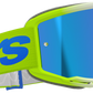 ALPINESTARS GOGGLES Vision 5 Goggle - Blaze - Yellow/Blue - Blue Mirror Lens 5102125-5007