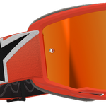 ALPINESTARS GOGGLES Vision 5 Goggle - Corp - Orange - Red Mirror Lens 5101825-480