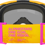 ALPINESTARS GOGGLES Vision 8 Goggle - Corp - Orange/Yellow/Pink - Gold Mirror Lens 5101625-4005