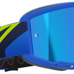 ALPINESTARS GOGGLES Vision 5 Goggle - Corp - Blue/Yellow - Blue Mirror Lens 5101825-7288