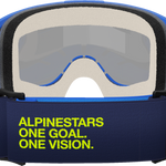 ALPINESTARS GOGGLES Vision 5 Goggle - Corp - Blue/Yellow - Blue Mirror Lens 5101825-7288