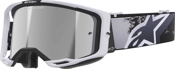 ALPINESTARS GOGGLES Vision 8 Goggle - Lahnd - Iron/Camo - Silver Mirror Lens 5100526-9283