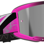 ALPINESTARS GOGGLES Vision 5 Goggle - Lahnd - Iron/Pink - Silver Mirror Lens 5100626-9284