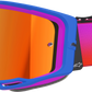 ALPINESTARS GOGGLES Vision 8 Goggle - Corp - Blue/Purple/Orange - Red Mirror Lens 5101625-7286