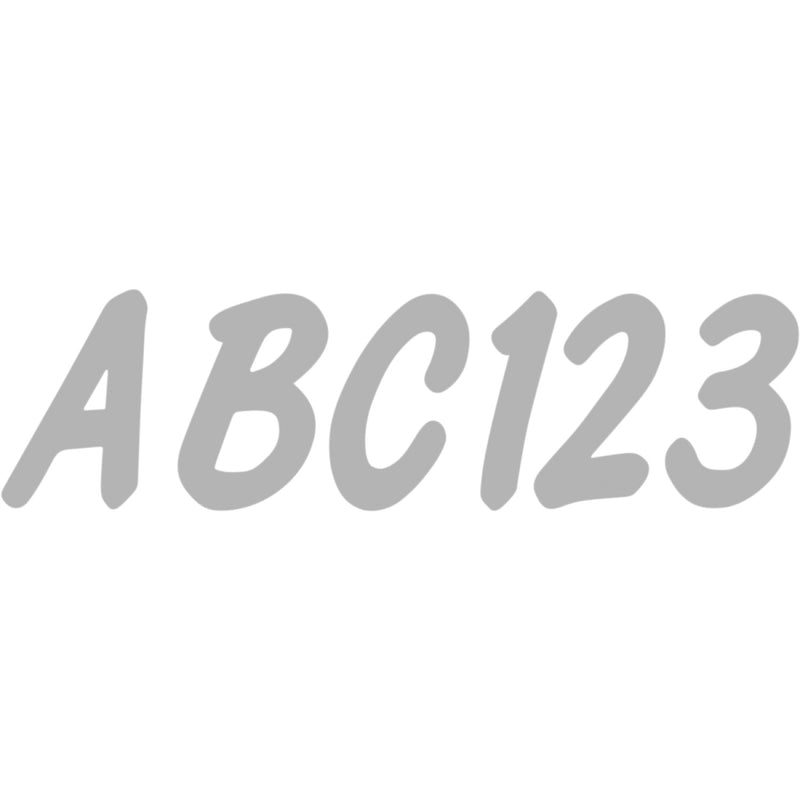 Hardline Sticker Kit - Silver - 400 SIL400EC | Stickers Decals