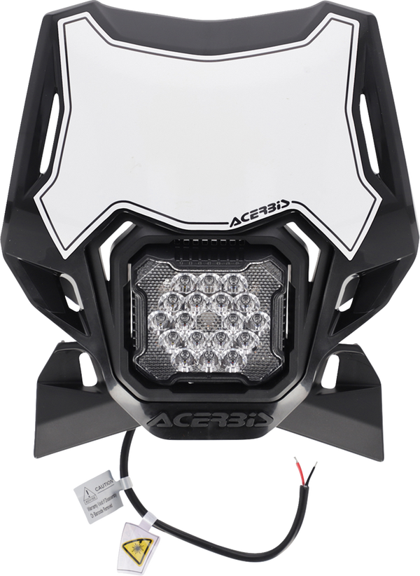 Acerbis Headlight- VSL Lumen-X - Black 2987940001
