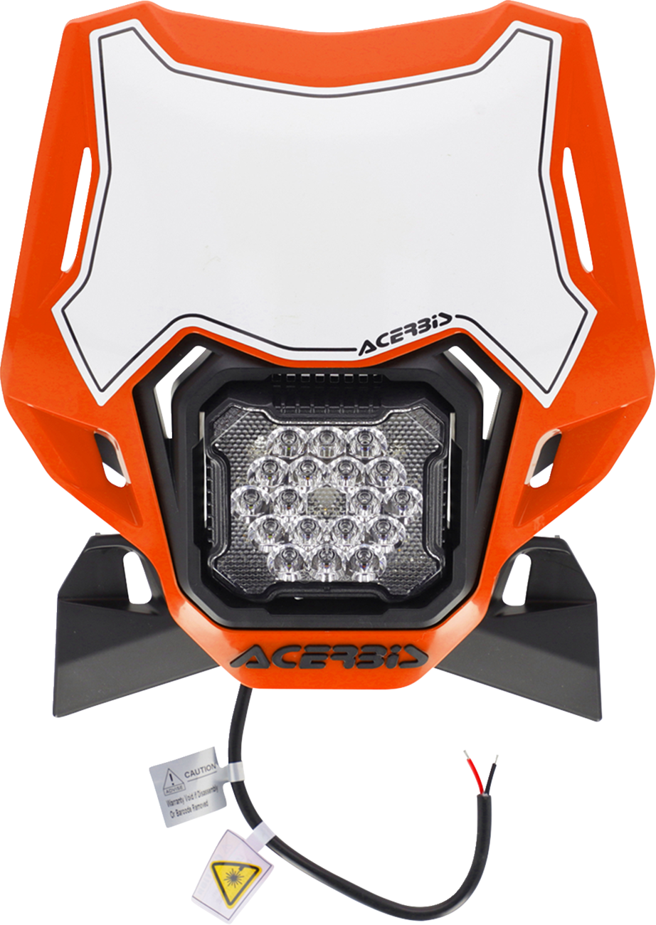ACERBIS Headlight- VSL Lumen-X - Orange/Black 2987941008