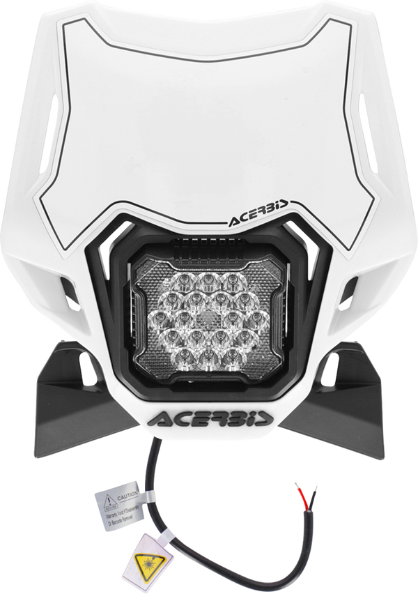 Acerbis Headlight- VSL Lumen-X - White/Black 2987941035