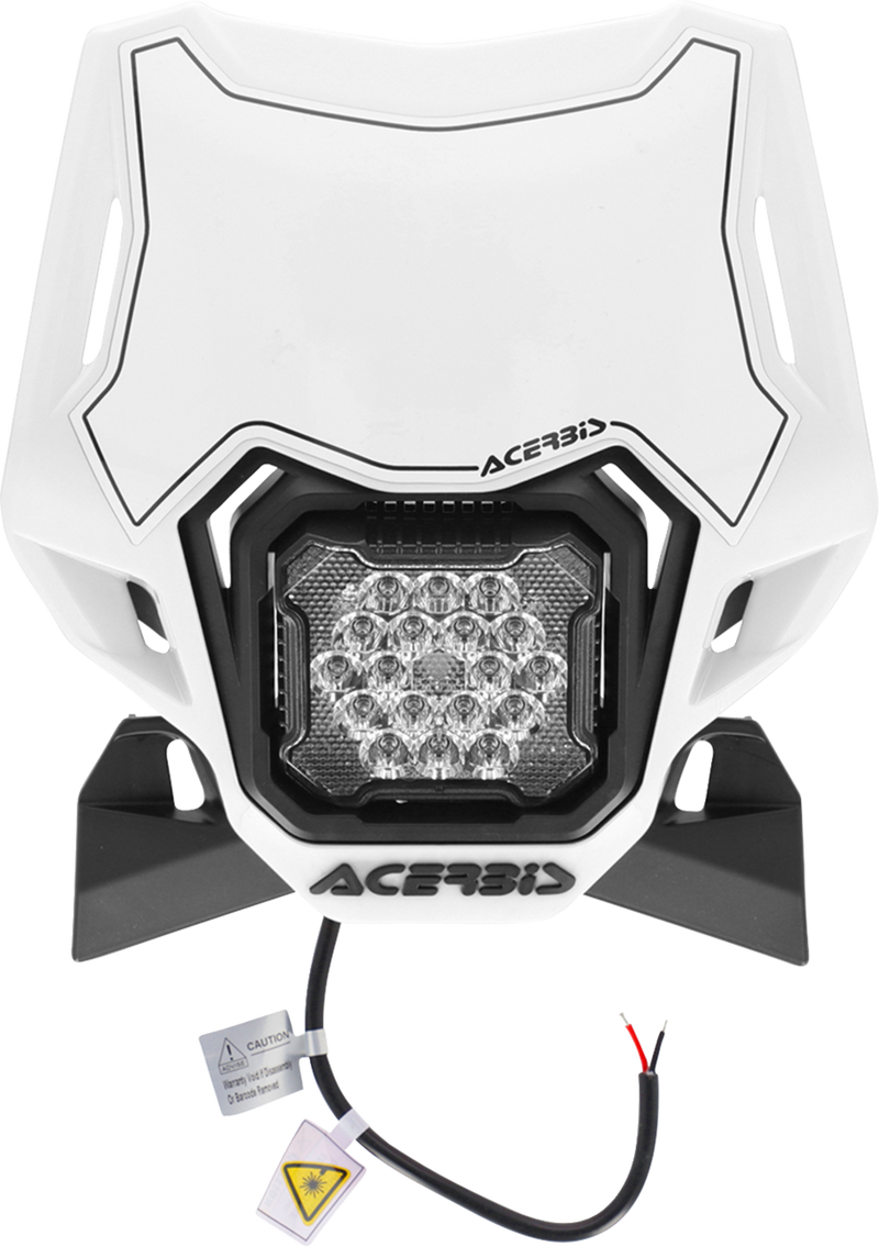ACERBIS Headlight- VSL Lumen-X - White/Black 2987941035