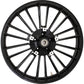 COASTAL MOTO Wheel - Atlantic 3D - Front - Dual Disc/with ABS - Black - 21x3.5 3D-ATL213SBABST