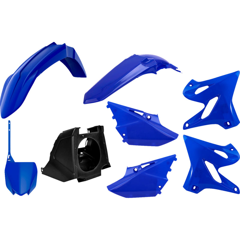 POLISPORT Restyled Body Kit - Blue/Black - YZ 125/250 91080 by Polisport