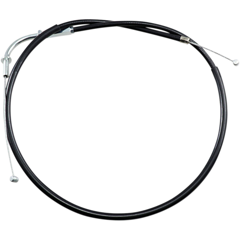 MOTION PRO Black Vinyl Throttle Cable - Push - Kawasaki 03-0215 by Motion Pro