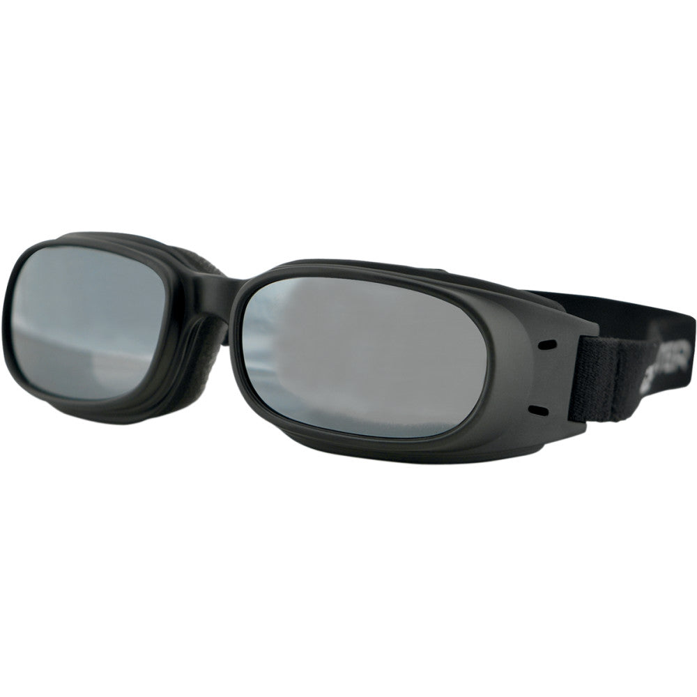 BOBSTER Piston Goggle - Matte Black - Smoke Mirror Lens BPIS01R