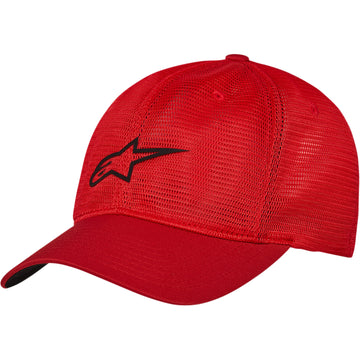 ALPINESTARS Flow Mesh Hat - Red - Small/Medium 12118100630SM